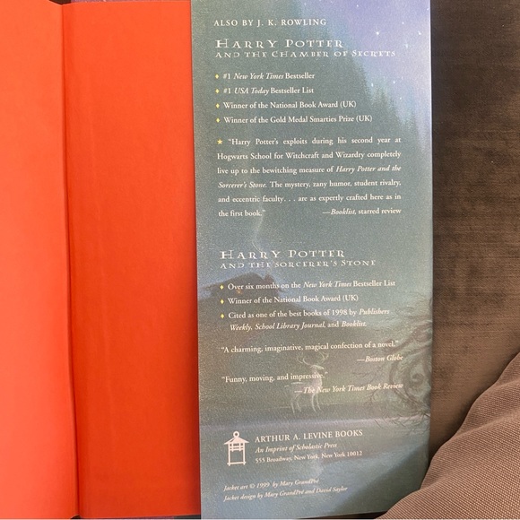 ⭐️J.K. Rowling⭐️Harry Potter And The Prisoner Of Azkaban 1st American Edition - Picture 5 of 7